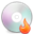 burning disc icon